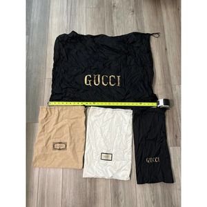 Gucci dust bag cover mixed X 4